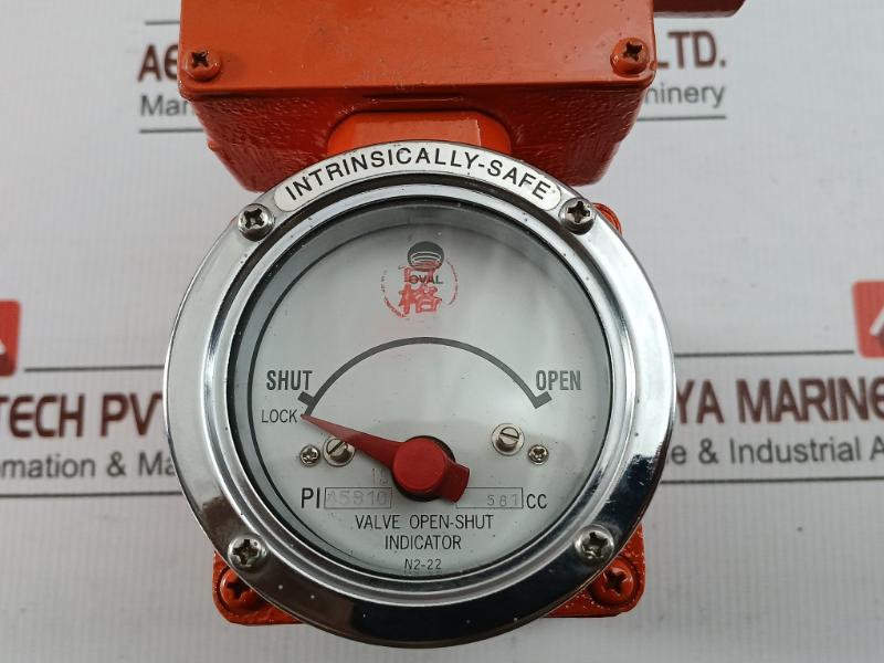 45b10 By Oval 581 Cc Valve Open-Shut Indicator