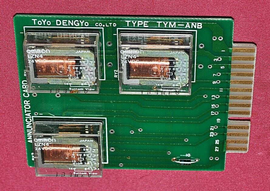Toyo Dengyo Tym-anb Annunciator Card