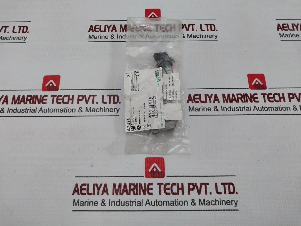 47076 Auxiliary Contact 6a 480v By Schneider Electric