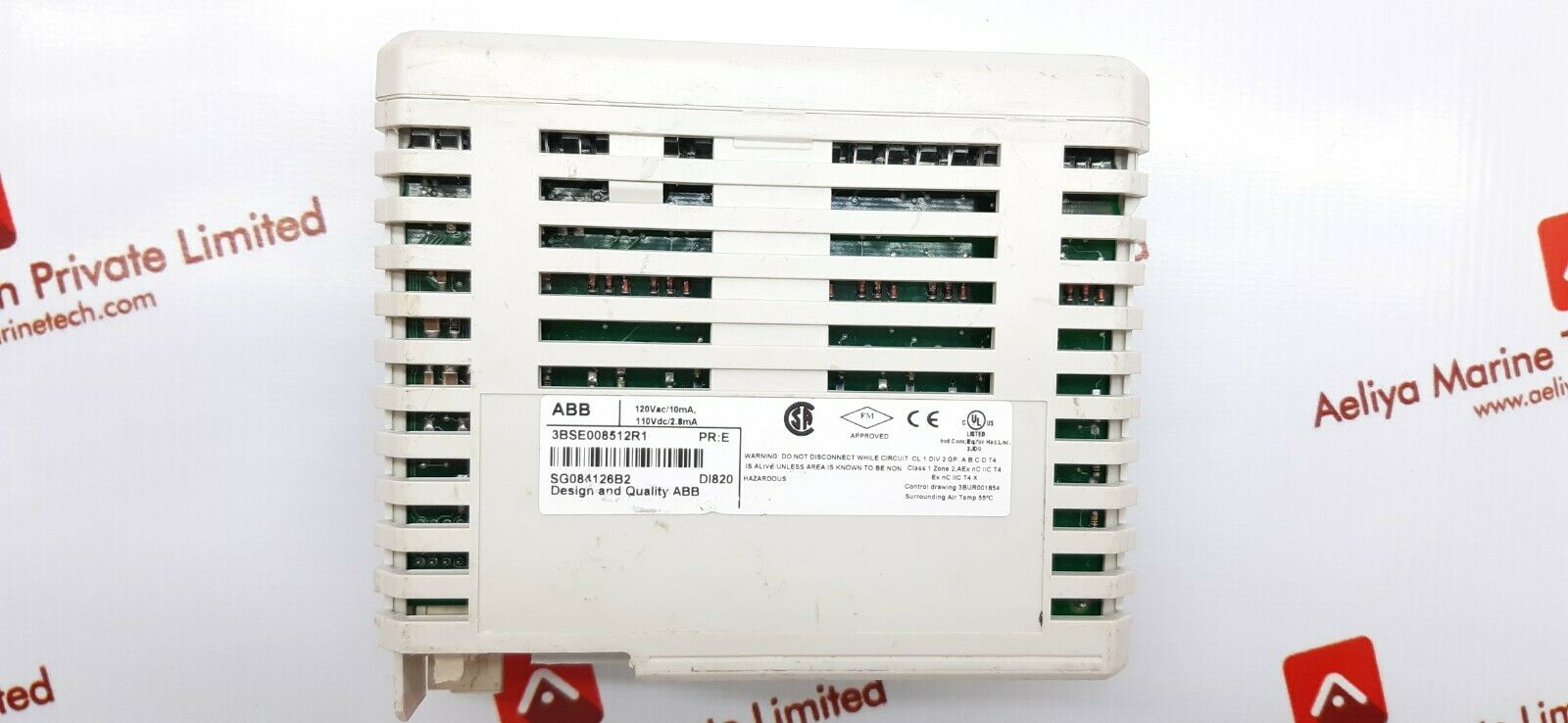 Abb Di820 3Bse008512R1 Digital Input Module (Not Working)