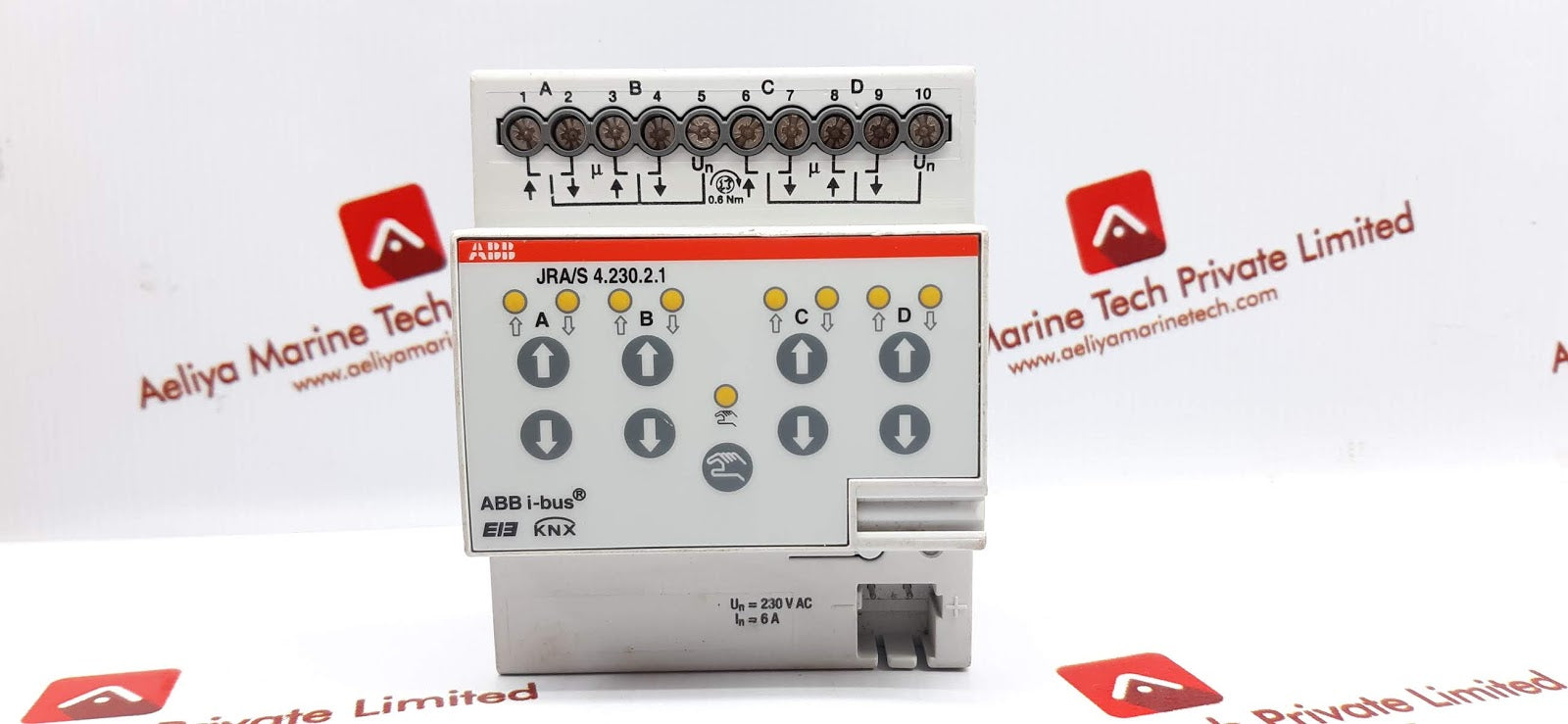 Abb i-bus knx jra/s 4.230.2.1 shutter actuator