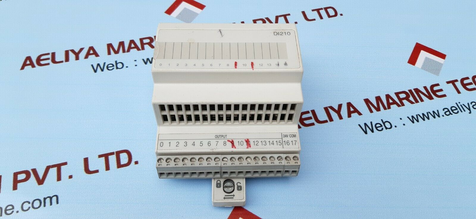 ABB dI210 digital output module 492953401 24vdc