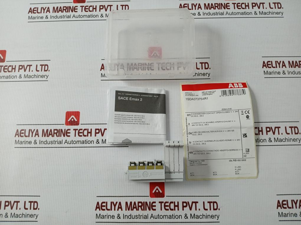 4 Open-Closed Exchange Contact By Abb 24v Dc 1sda073754r1