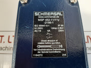 Schmersal Msp 452-11/11Y-2186-1 Limit Switch