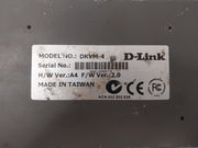 D-link Dkvm-4 4-port Kvm Switch 600Ma Dc9V