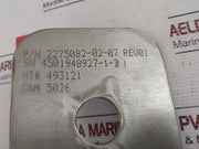 2275082-02-07 Rev: 01 Shackle Plate Cam 5026