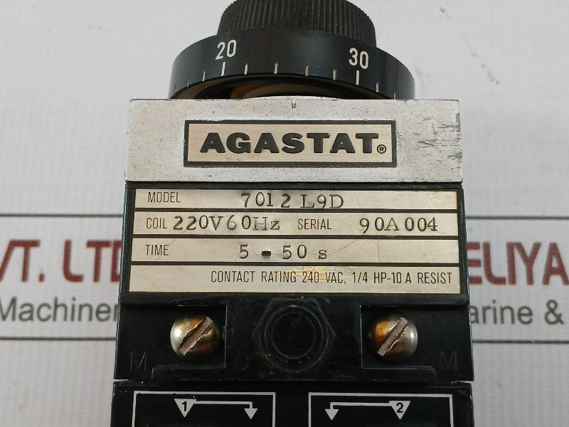 5-50 S Time Delay Relay Brand Agastat 7012l9d