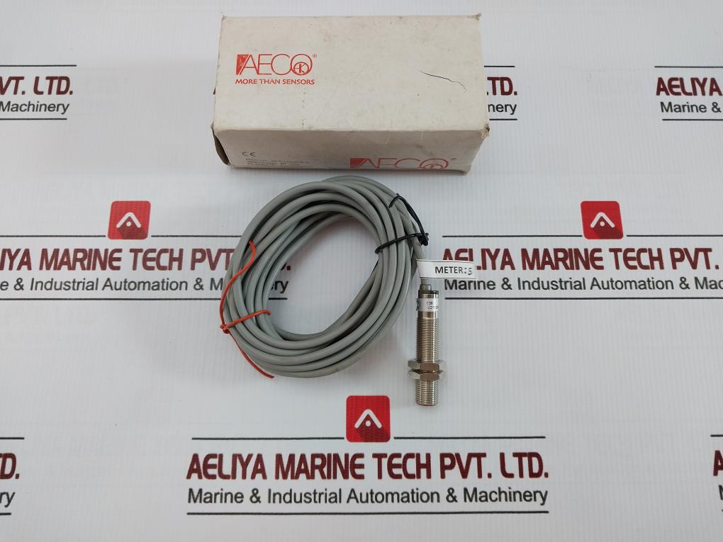 5-Meter Inductive Proximity Sensor By Aeco Si12-C2 Pnp No Lc5