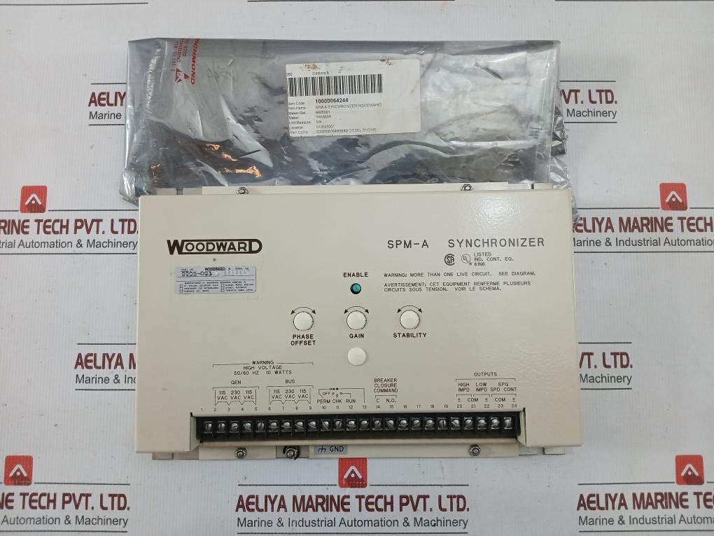 50/60 Hz Lwoodward 9905-001 Spm-A Synchronizer