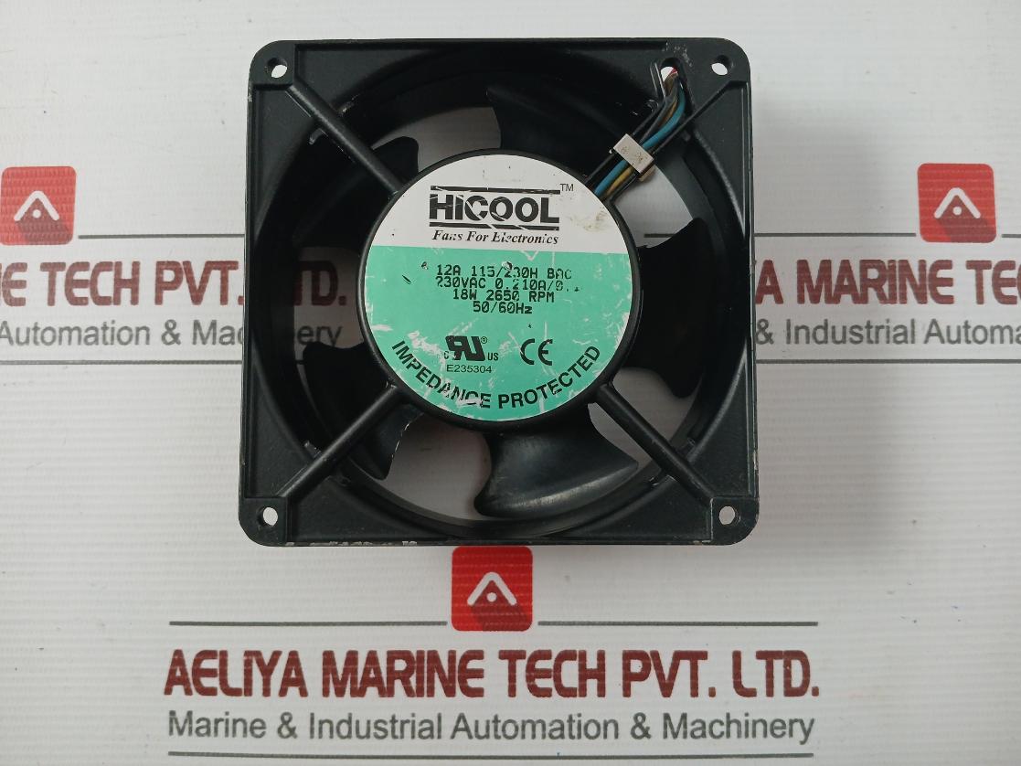 50/60hz Axial Cooling Fan 12a 115/230h Bac Brand Hicool