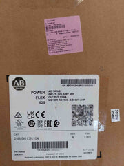 Allen-bradley 25b-d013n104 power flex 525 ac drive sealed pack