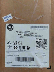 Allen-bradley 25B-d6P0N104 Powerflex 525 Ac Drive Sealed Pack