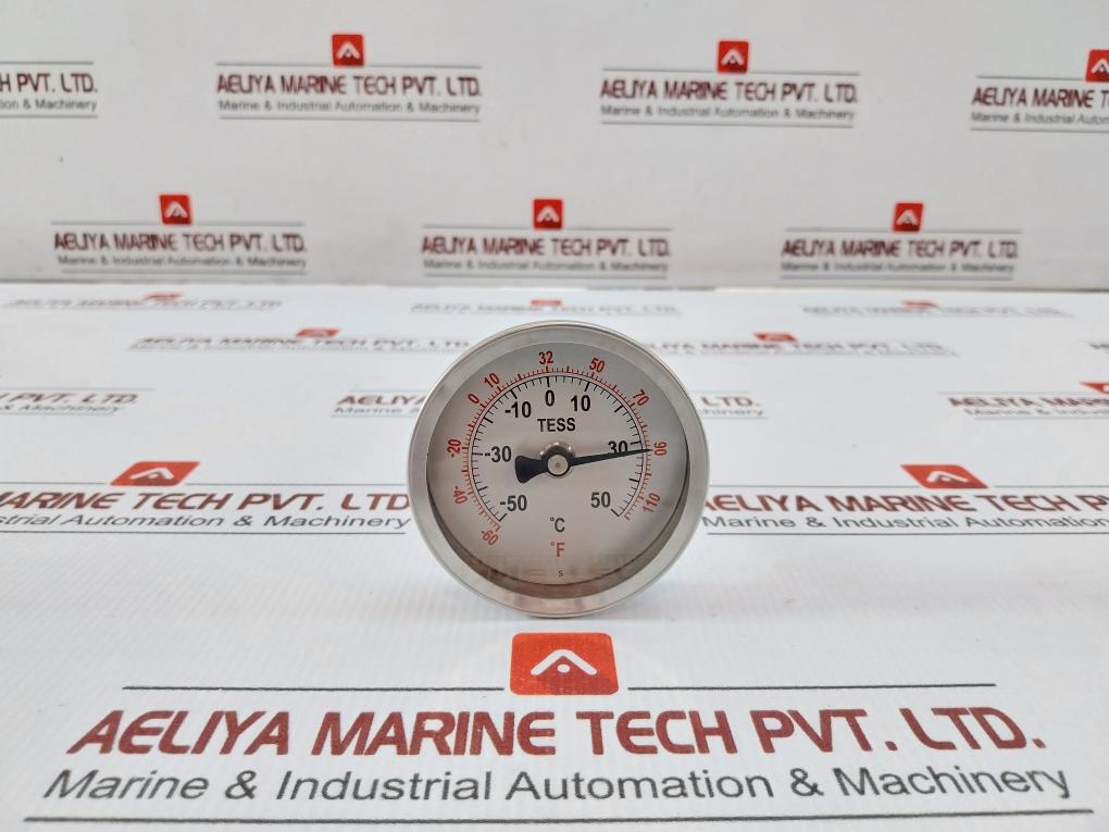 -50 To 50˚C Tess Bimetal Dial Temperature Gauge - 100 Gm