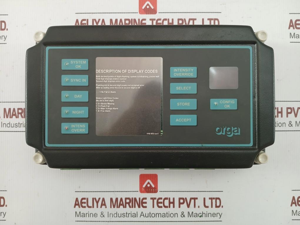 5102-B52 System Controller Display By Orga Rev-4