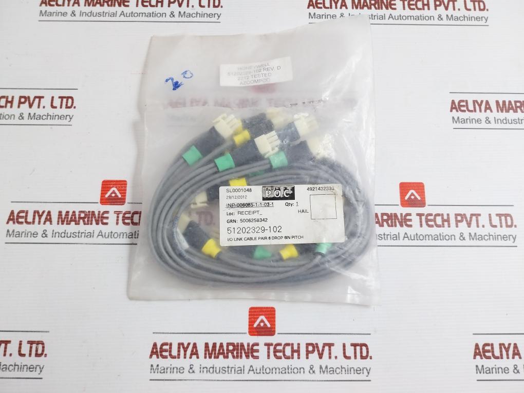 51202329-100 Rev-D 51202329-102 I/O Link Cable Set By Honeywell