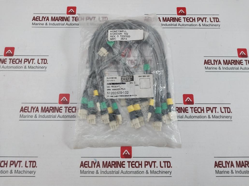 Honeywell 4931895180 I/O Link Cable Set Rev D 51202329-102