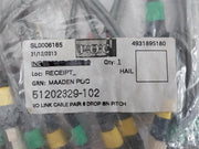 Honeywell 4931895180 I/O Link Cable Set Rev D 51202329-102