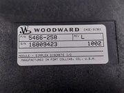 5466-258 Woodward Input/Output Module Simplex Discrete