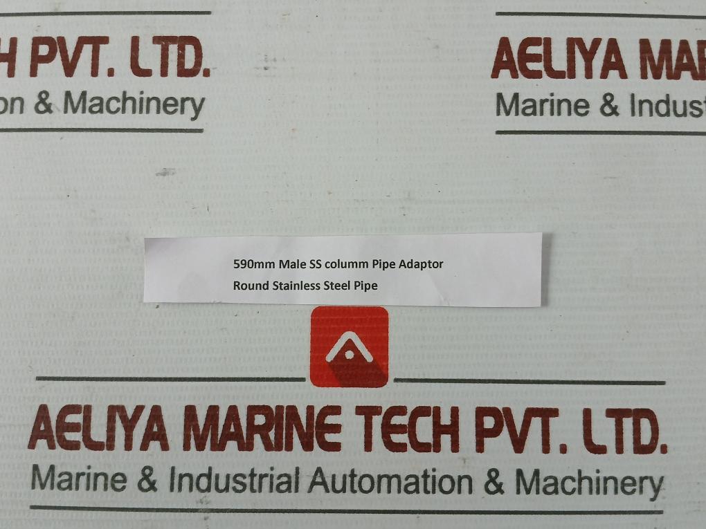 590mm Male Ss Columm Pipe Adaptor