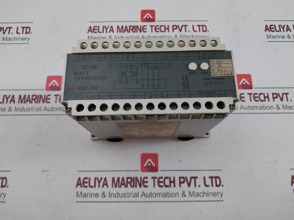 5a 115v 60hz Watt Transducer Dae Joo Dt- 33w-Xl