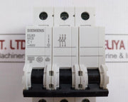 5sj6301-7 3 Pole Miniature Circuit Breaker By Siemens 400v Ac