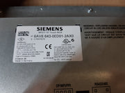 Siemens Simatic 6Av6 643-0Ed01-2Ax0 Multi Panel Mp277 10 Inch Touch Inox Dc 24V