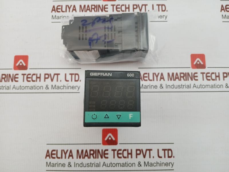 600-R-R-0-0-1gefran Microprocessor Temperature Controller In Used