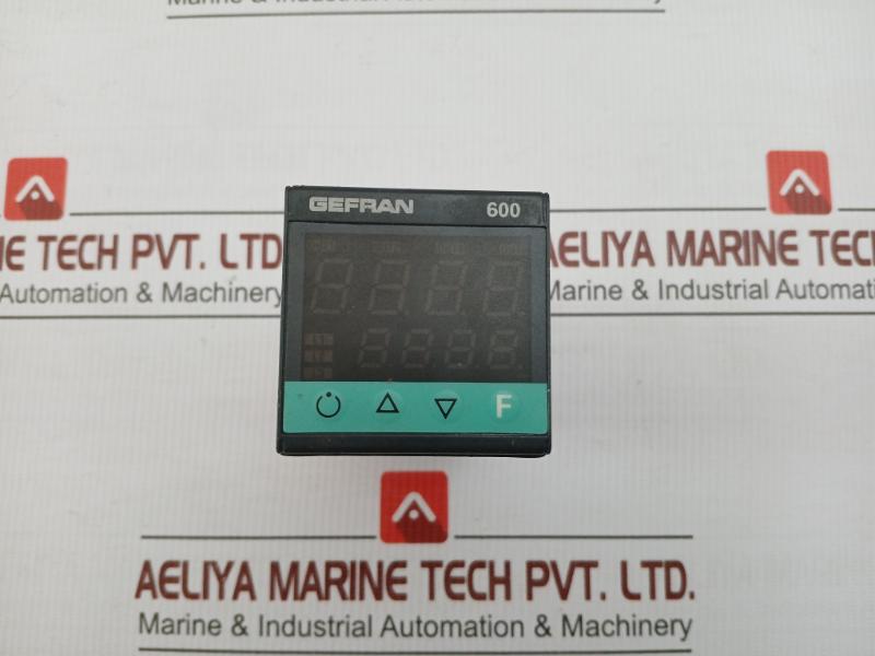 600-R-R-0-0-1gefran Microprocessor Temperature Controller In Used