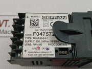 600-R-R-0-0-1gefran Microprocessor Temperature Controller In Used