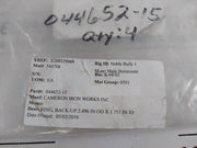 Lot Of 2X Cameron 044652-15 Back-Up Ring
