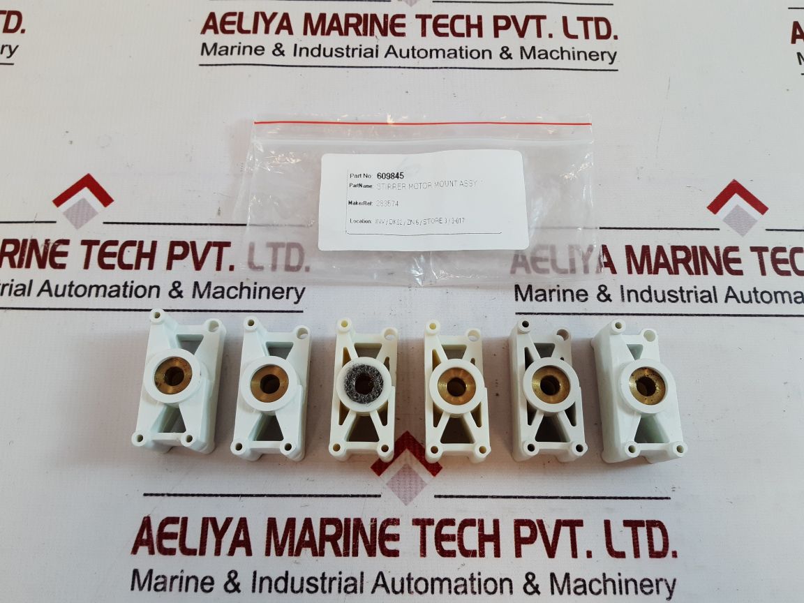 Set Of 6X 609845 Stirrer Motor Mount Assy