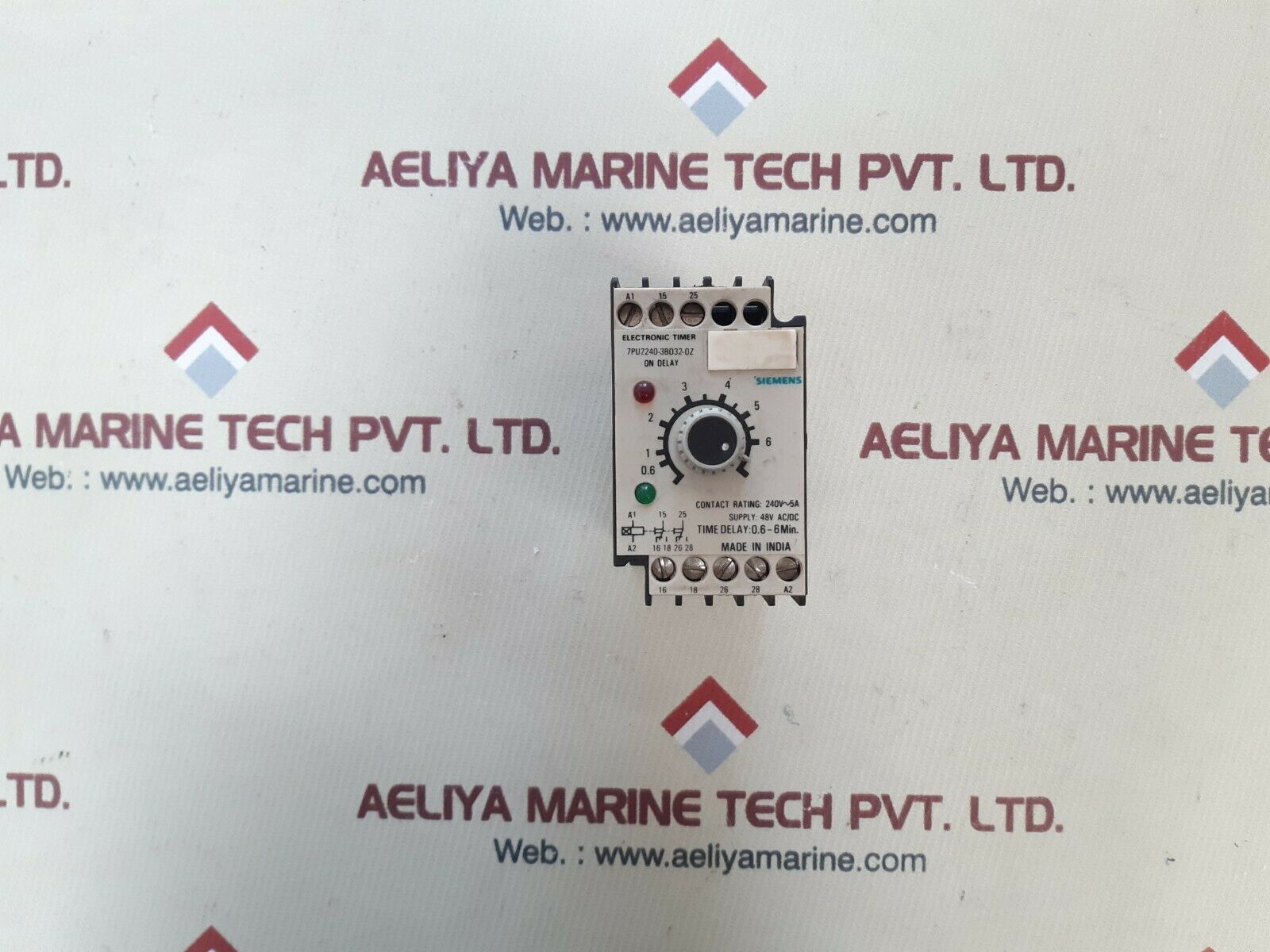 Siemens 7pu2240-3bd32-0z electronic timer