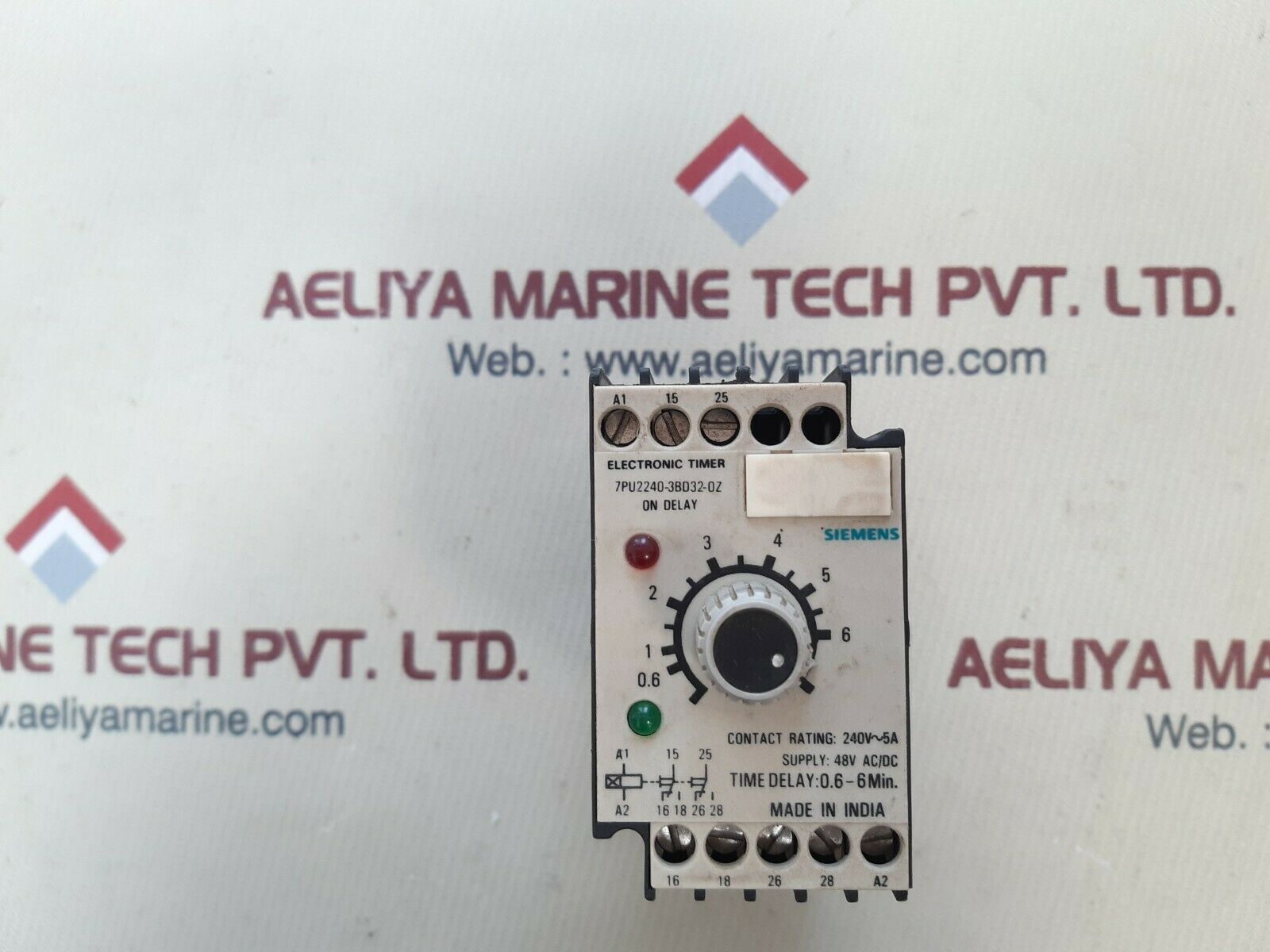 Siemens 7pu2240-3bd32-0z electronic timer