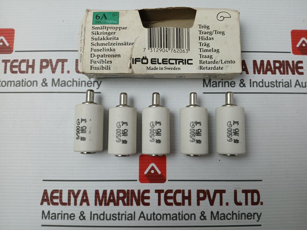 6/500 Bottle Fuse (1 Packet = 5 Pcs) Brand Ifo Electric