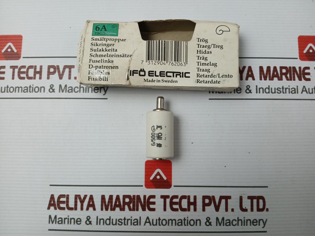 6/500 Bottle Fuse (1 Packet = 5 Pcs) Brand Ifo Electric