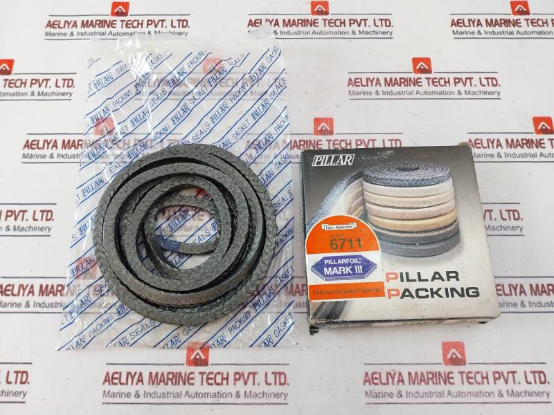 Korea Pillar Packing 6711 Braided Gasket 8.0 Mm