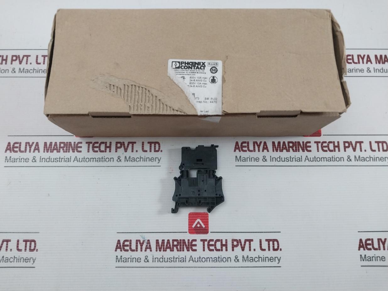 6Mm2 Ut 6-hesi Terminal Block Box 630V Bm: Pl02 Phoenix Contact