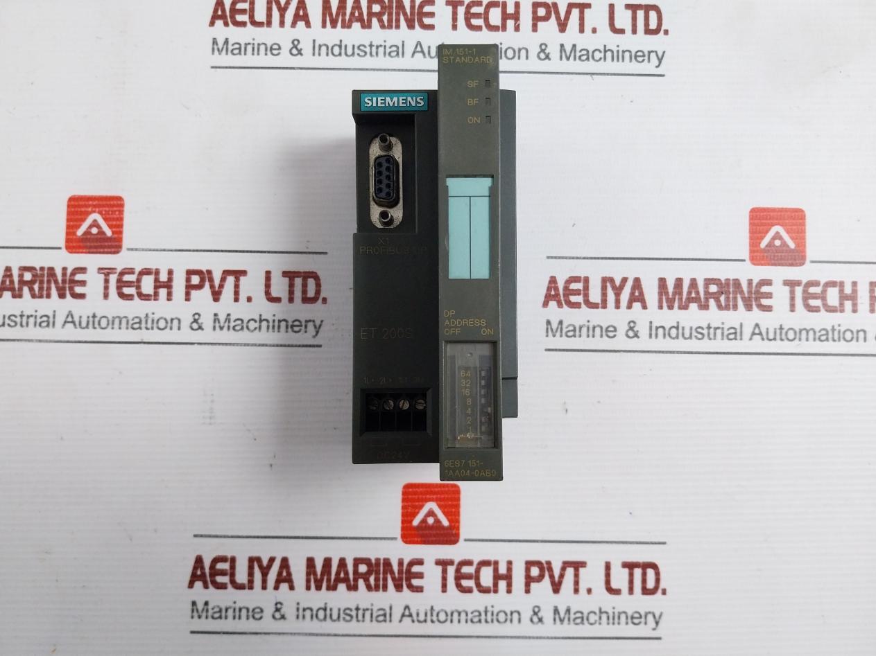 6es7 151-1aa04-0ab0 Siemens Interface Module 24vdc