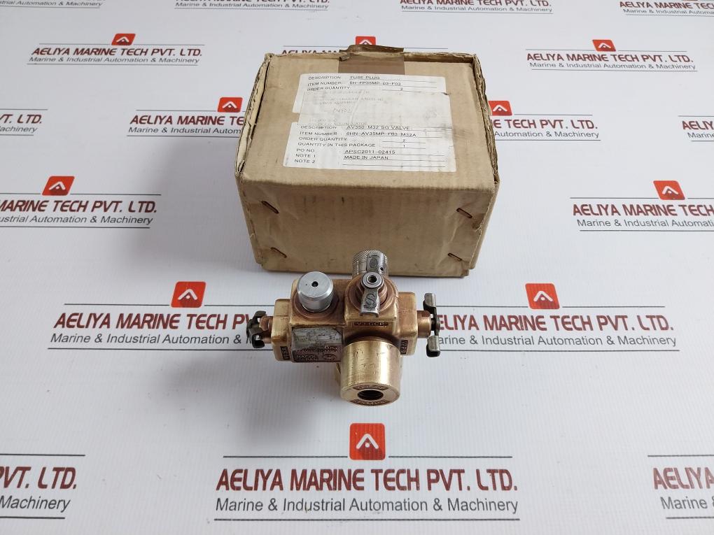 6h-Fp35mp-03-F03 By Nacol  Safety Valve Fuse Plug 35mpa - 1.720 Kg