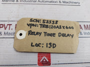 Ssac Trb120A3X600 Solid State Time Delay Relay
