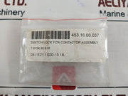 Lot Of 2X 7.9154.92.618 Switch Lock For Contactor