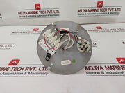 70218 03 Rotary Warning Light Blue 12/24Vdc