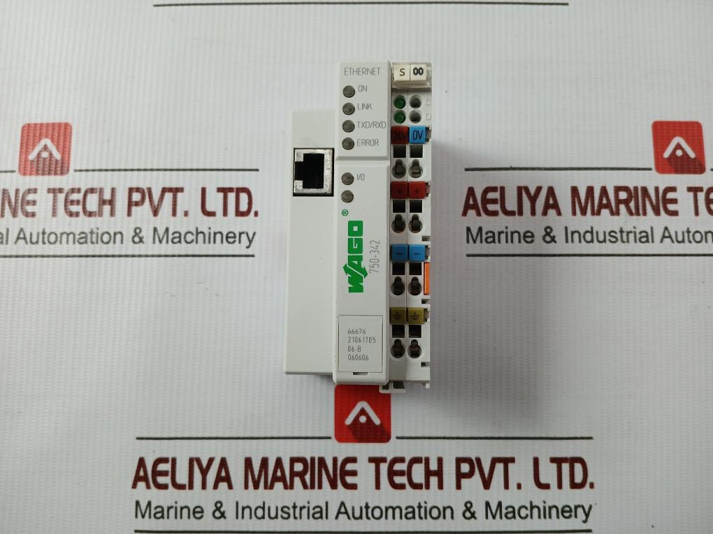750-342 Fieldbus Coupler Ethernet 24v Dc By Wago