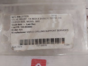 Fluid Mechanics 38200-2110 Safety-relief Valve (New)