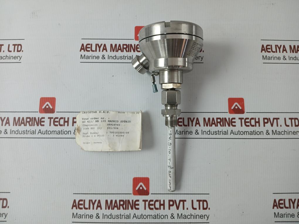 793101500-08 Ip6x L-84 D-10 T-3/8 Bsp= Mm By Jumo Thermocouple - 1.060 Kg