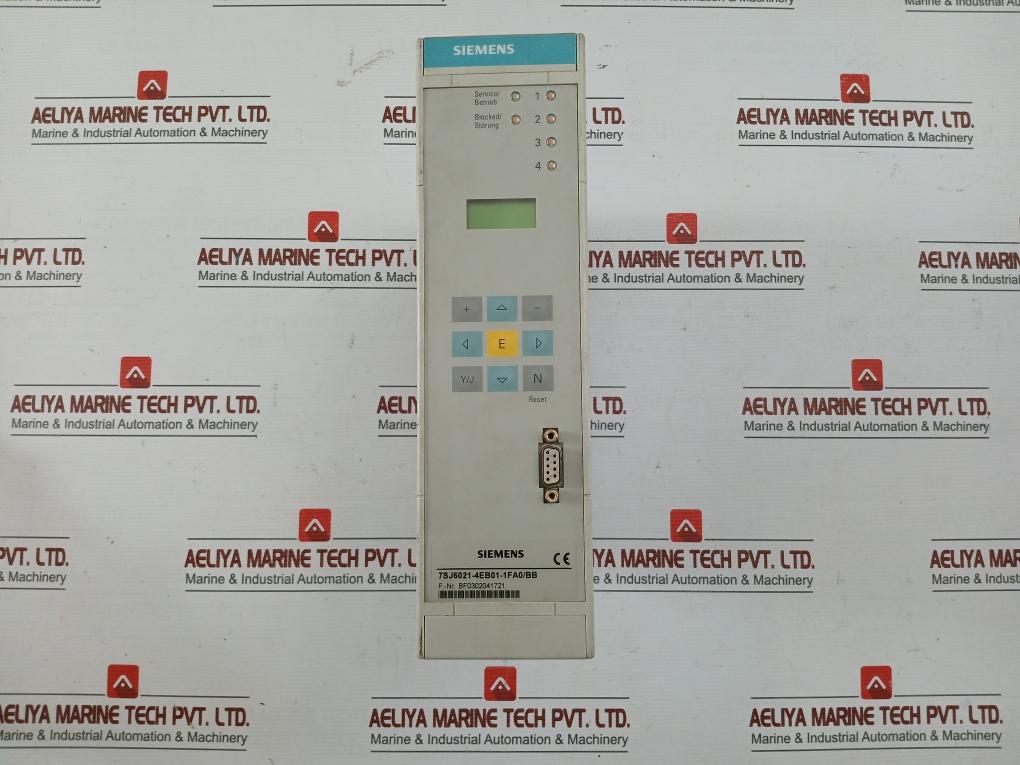 7sj6021-4eb01-1fa0/Bb Overcurrent Protection Relay 48-125 Vdc Siemens - Used
