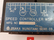 Osaka Nunotani Seiki Wspi-1A Speed Controller 090648