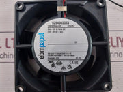 8314 Hl Dc Axial Compact Fan 24V Dc 0.18A 4.3W