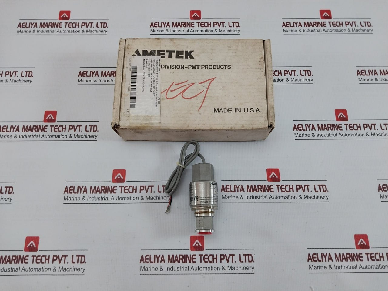 831tg0100bls Pressure Transmitter 0-100 Psi 4-20ma Brand Ametek