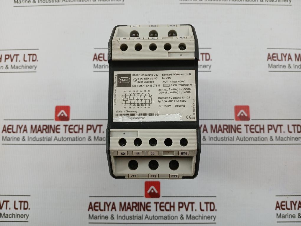 8510/122-03-945-040 Contactor By Stahl